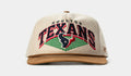 Houston Texans Wool Snapback Mens Hat (Beige/Red)