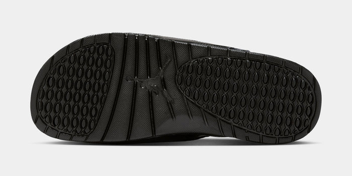 Hydro XI Retro Slide Mens Sandals (Black/Varsity Maize/Gamma Blue)