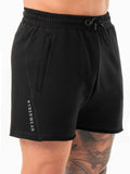 Iron 5" Track Shorts - Black Clothing Ryderwear