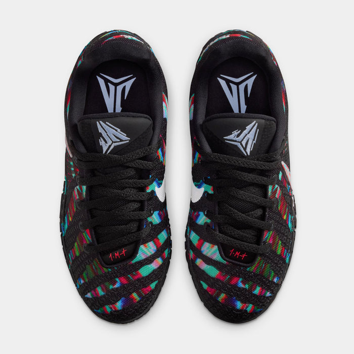 JA 3 Grade School Basketball Shoes (Black/White/Bright Crimson/Cobalt Bliss)