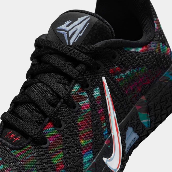 JA 3 Grade School Basketball Shoes (Black/White/Bright Crimson/Cobalt Bliss)
