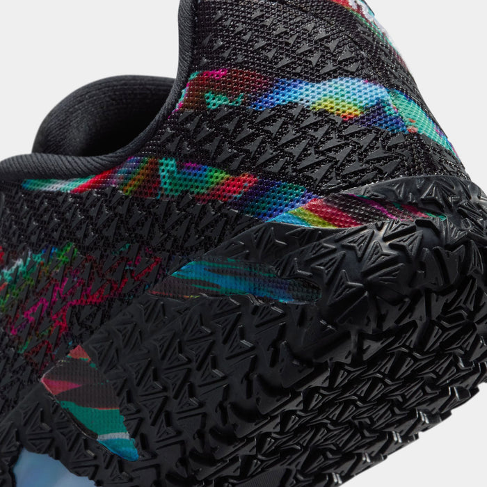 JA 3 Grade School Basketball Shoes (Black/White/Bright Crimson/Cobalt Bliss)