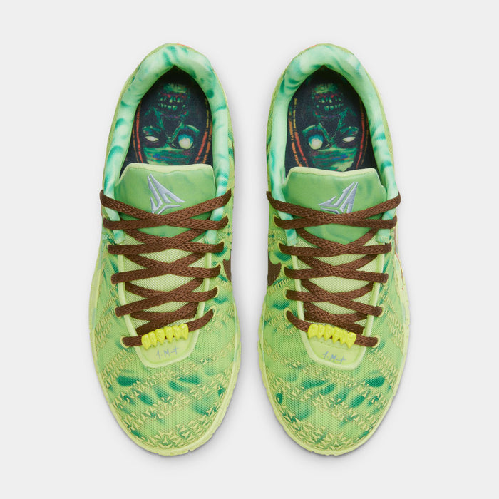 Ja 3 Halloween Grade School Basketball Shoes (Light Lemon Twist/Black Hemp/Bright Crimson)