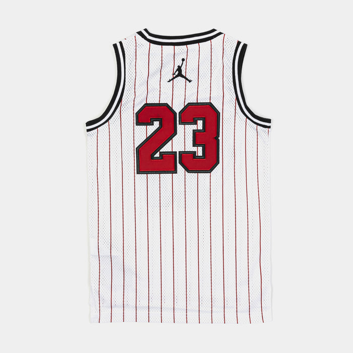 JDN 23 Grade School Jersey (White/Red)