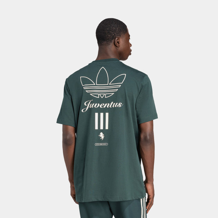 Juventus Culture Icon Mens Short Sleeve Shirt (Green/White)