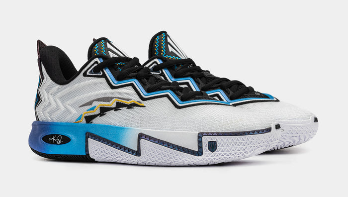 Kai 2 Dallas Mens Basketball Shoes (White/Gradient Blue) Final Sale