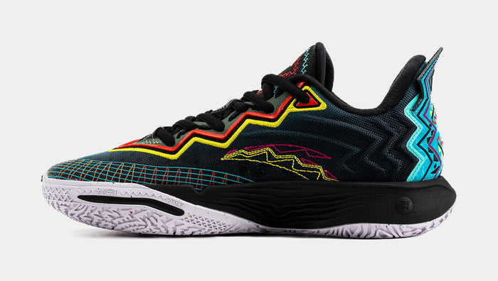 Kai 2 Retro 90s Mens Basketball Shoes (Teal/Black/Orange) Final Sale