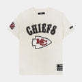 Kansas City Chiefs Athletics Logo Mens Short Sleeve Shirt (White/Red)