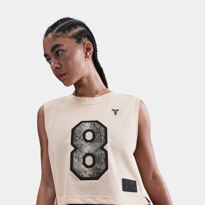 Kobe 8 Cropped Womens Jersey (Sanddrift/Black)