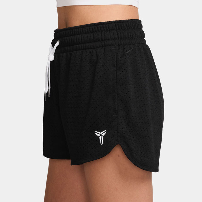Kobe Mesh Womens Shorts (Black/White)