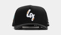 Kurve Studio x Field Grade LA Is Healing Twill Trucker Mens Hat (Black/White)