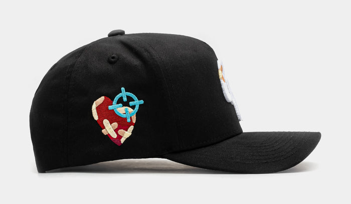 Kurve Studio x Field Grade LA Is Healing Twill Trucker Mens Hat (Black/White)