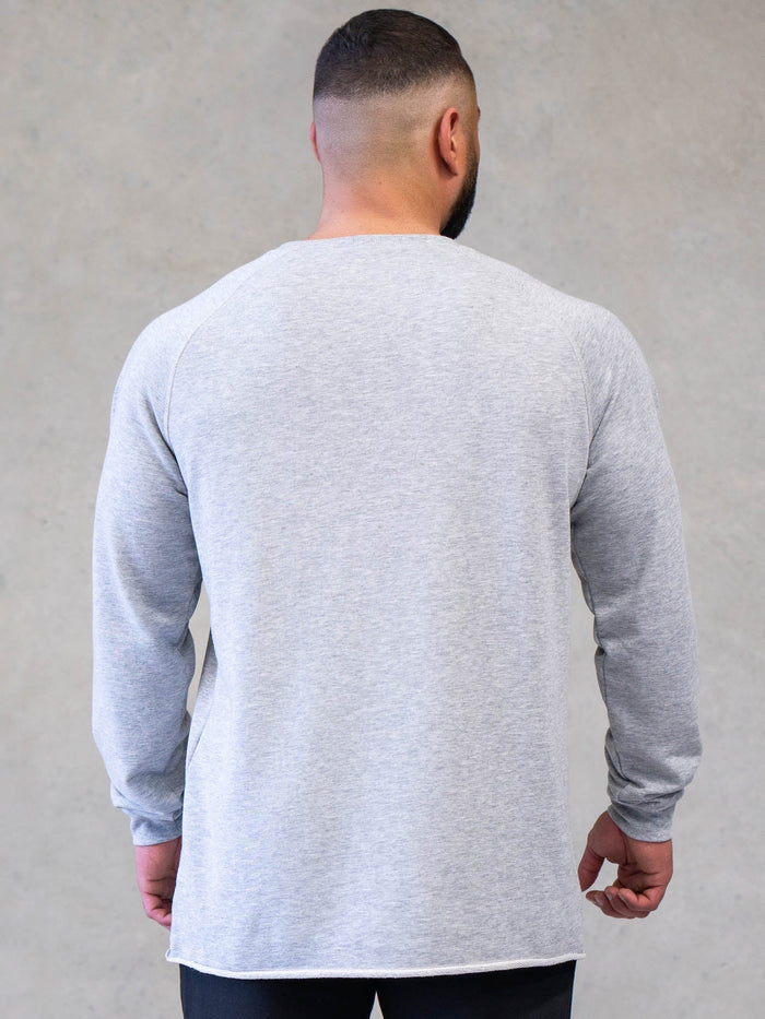 Legacy Crewneck - Grey Marl Clothing Ryderwear