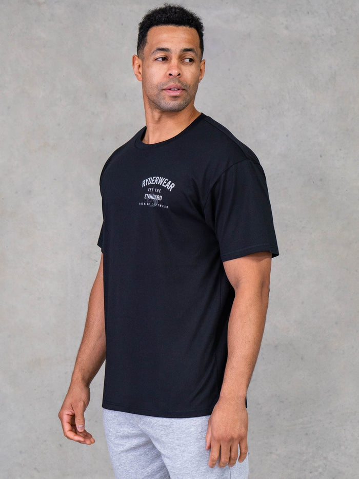 Legacy T-Shirt - Black Clothing Ryderwear