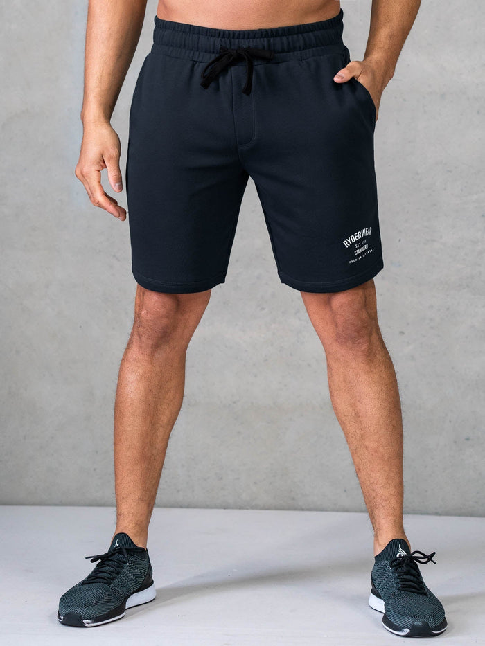 Legacy Track Shorts - Black Clothing Ryderwear
