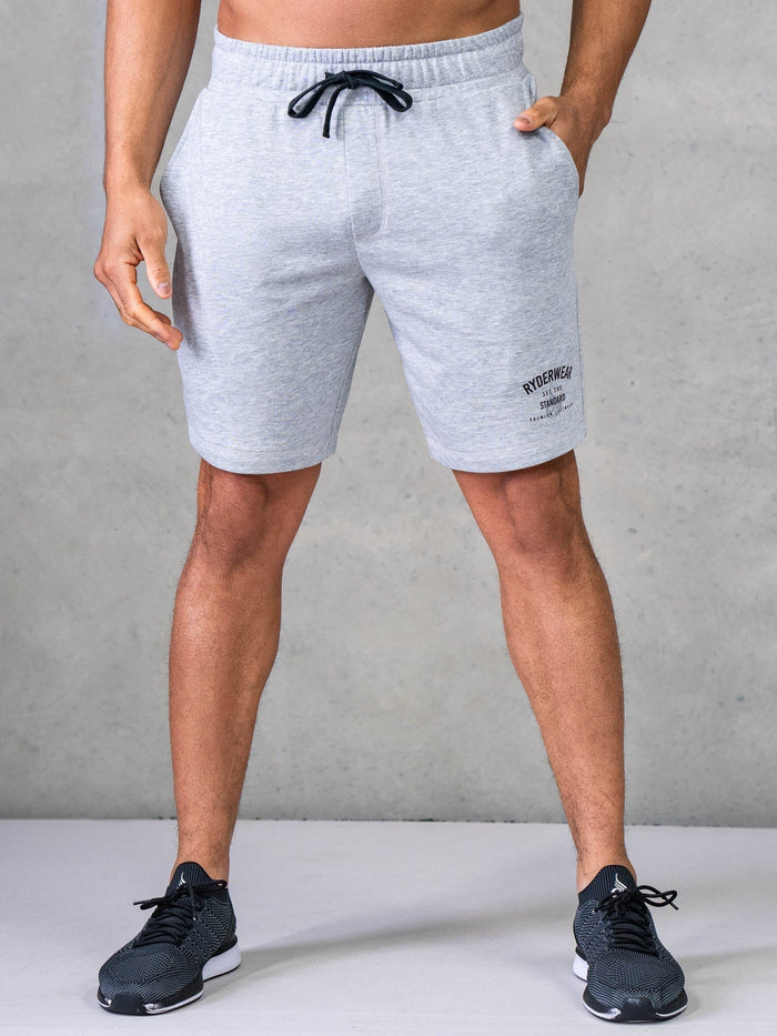 Legacy Track Shorts - Grey Marl Clothing Ryderwear