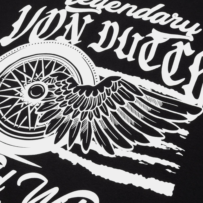 Legendary Mens Short Sleeve Shirt (Black/White)