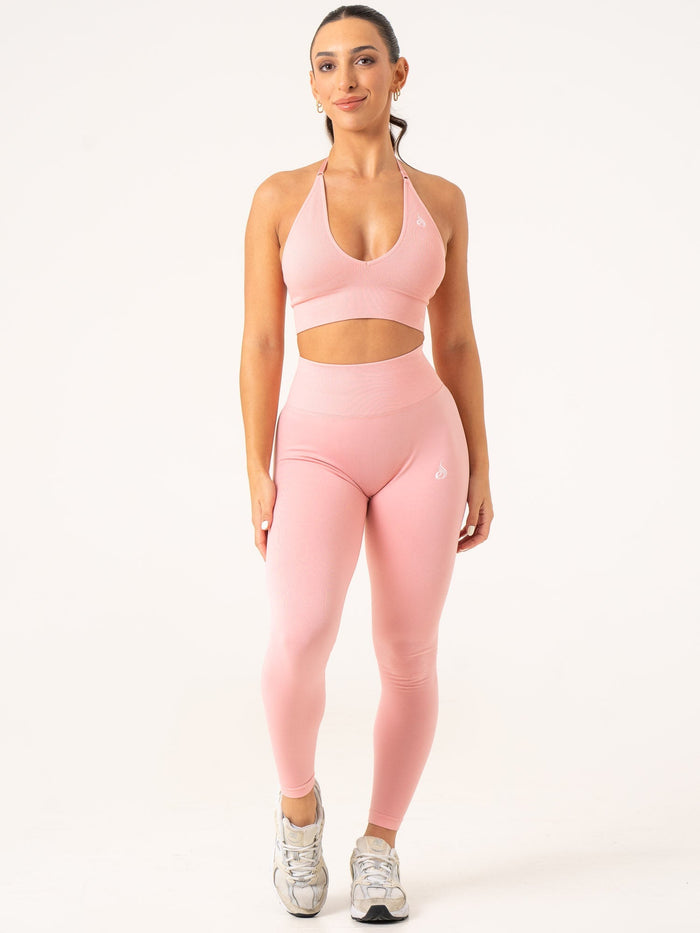 Lift BBL Scrunch Seamless Leggings - Pink Clothing Ryderwear