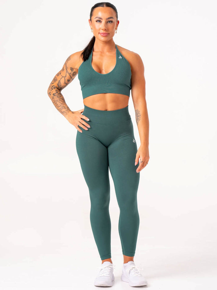 Lift Scrunch Leggings - Petrol Clothing Ryderwear