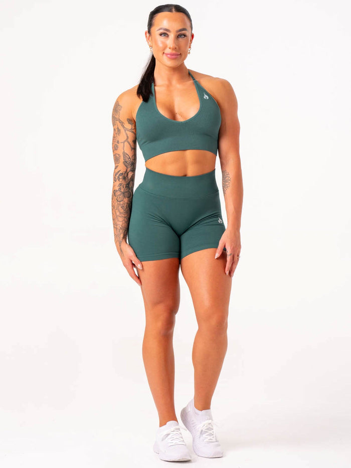 Lift Scrunch Shorts - Petrol Clothing Ryderwear