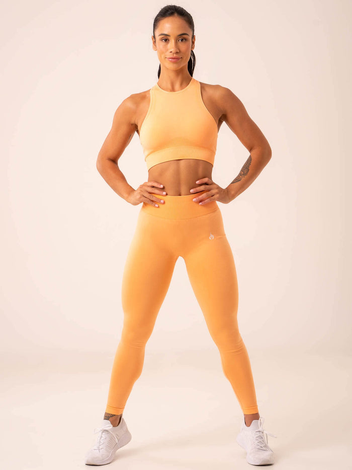 Lift Seamless High Neck Sports Bra - Mango Clothing Ryderwear