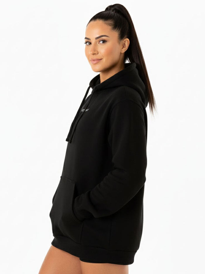 Lifting Only Pullover Hoodie - Black Clothing Ryderwear