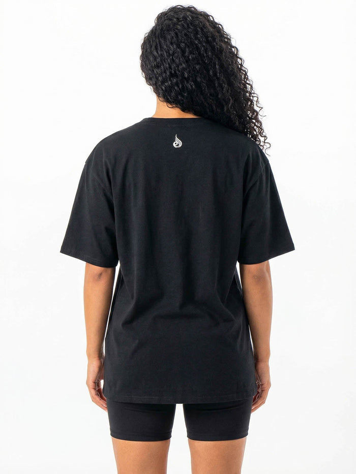 Lifting Oversized Tshirt - Black Clothing Ryderwear