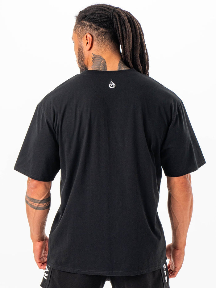 Lifting Oversized Tshirt - Black Clothing Ryderwear