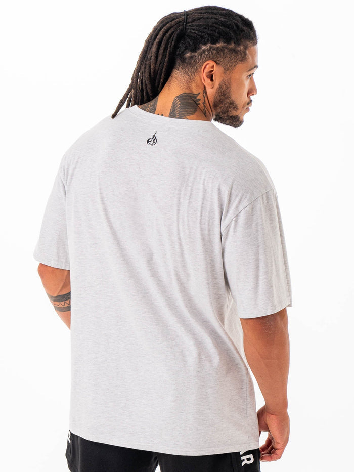 Lifting Oversized Tshirt - Snow Marle Clothing Ryderwear