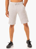 Limitless Track Short - Grey Marl Clothing Ryderwear