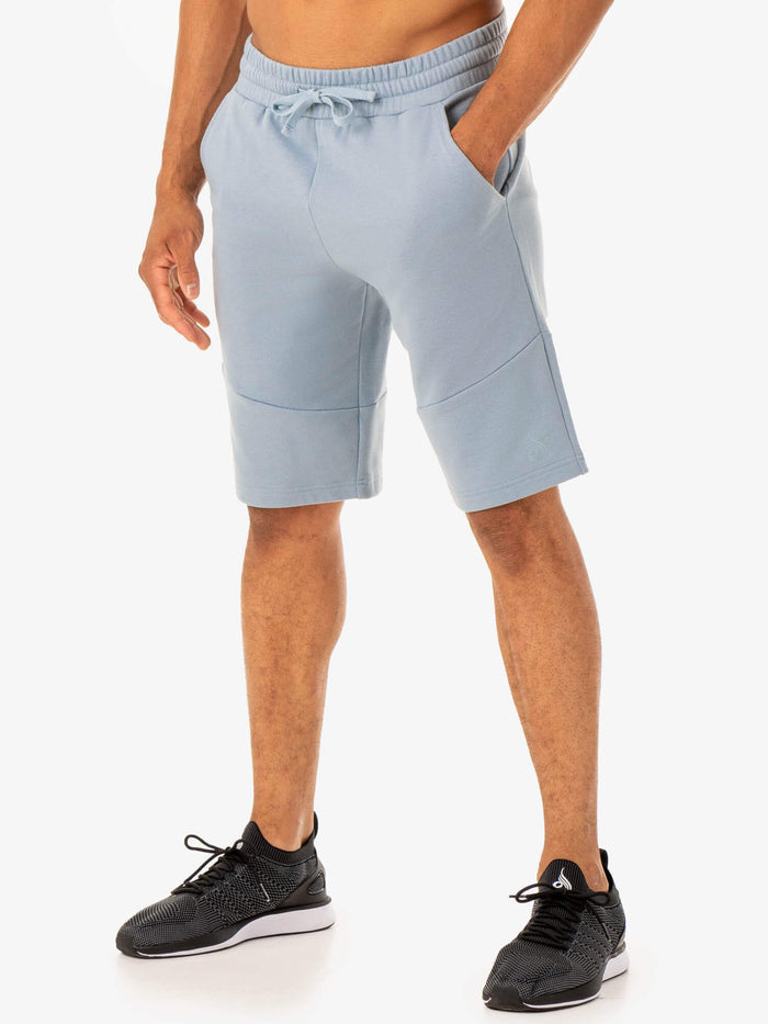 Limitless Track Short - Ice Blue Clothing Ryderwear