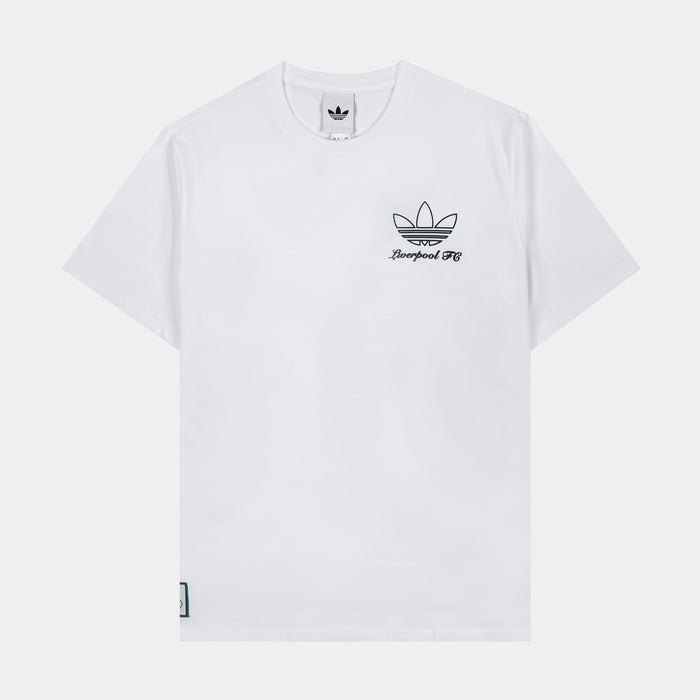 Liverpool FC Culture Icon 25/26 Mens Short Sleeve Shirt (White)