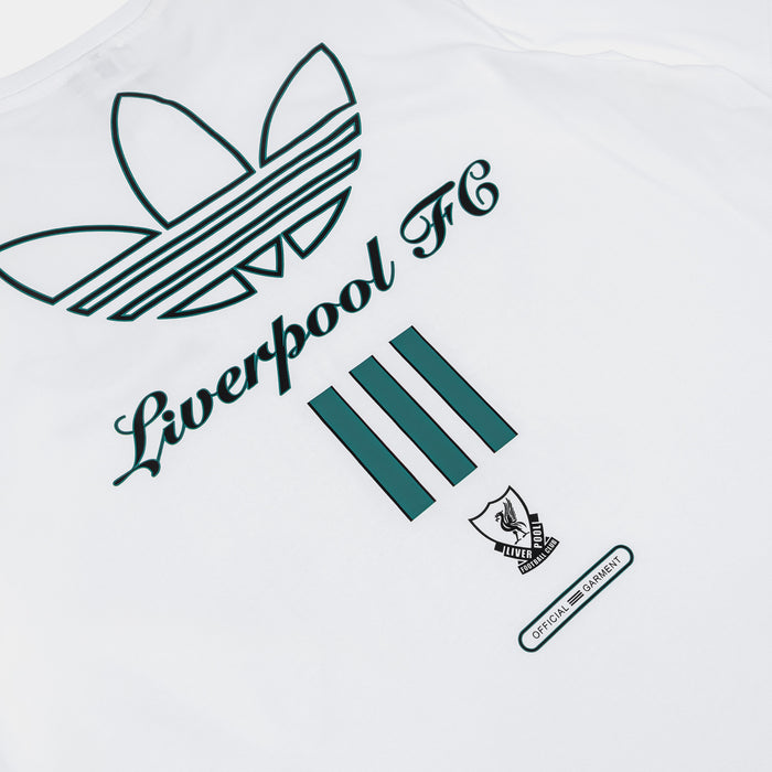 Liverpool FC Culture Icon 25/26 Mens Short Sleeve Shirt (White)