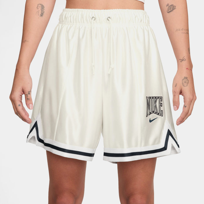 Loose 6" Mid Rise Satin Womens Shorts (Sail/Armory Navy/Armory Navy)