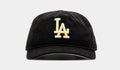 Los Angeles Dodgers Golfer Snapback Mens Hat (Black/White)
