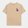 Los Angeles Dodgers Mens Short Sleeve Shirt (Brown/Multi)