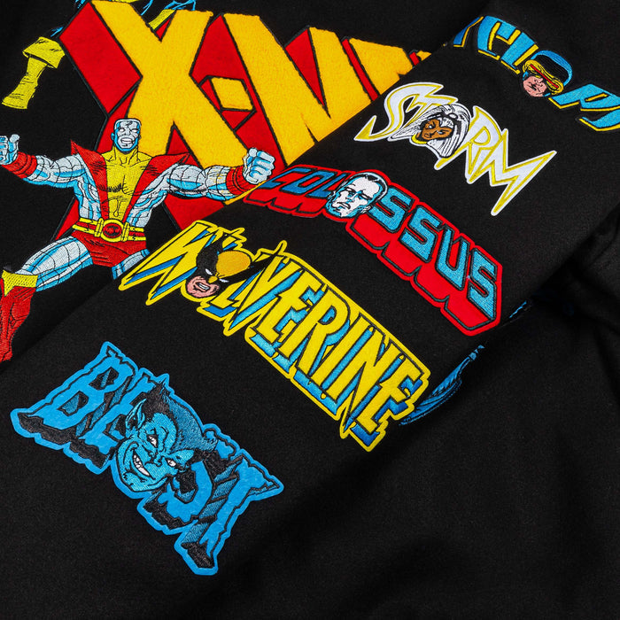 Marvel By Shoe Palace Team X Men Varsity Mens Jacket (Black/Yellow)