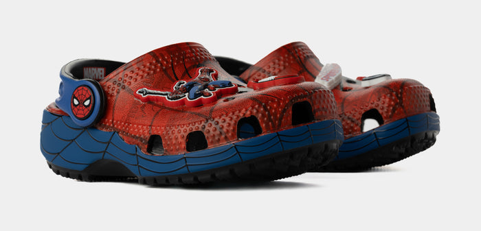 Marvel Spider-Man Classic Clog Infant Toddler Sandals (Red/Blue)