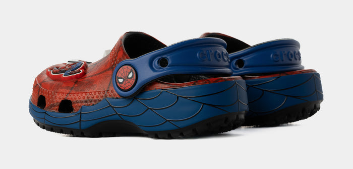 Marvel Spider-Man Classic Clog Infant Toddler Sandals (Red/Blue)