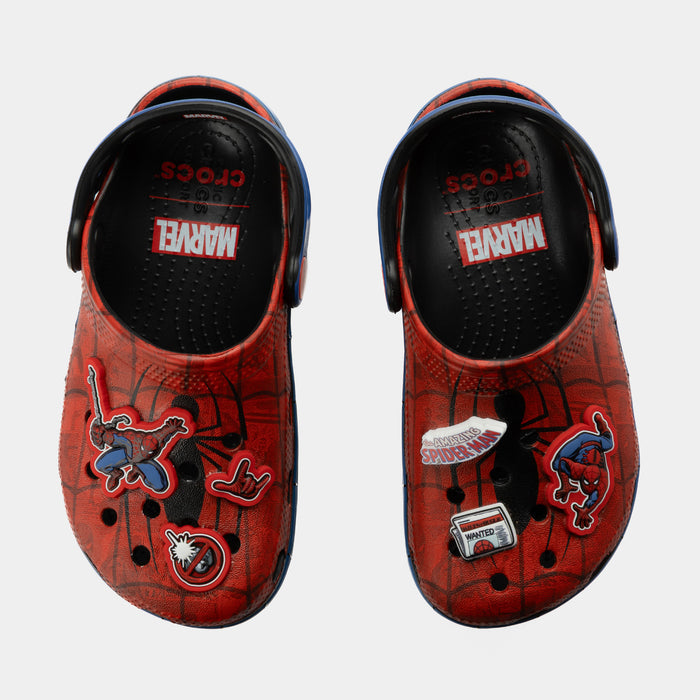 Marvel Spider-Man Classic Clog Preschool/Grade School Sandals (Red/Blue)