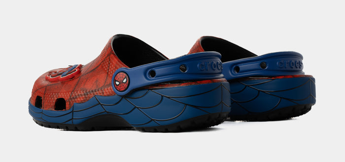 Marvel Spider-Man Classic Clog Preschool/Grade School Sandals (Red/Blue)