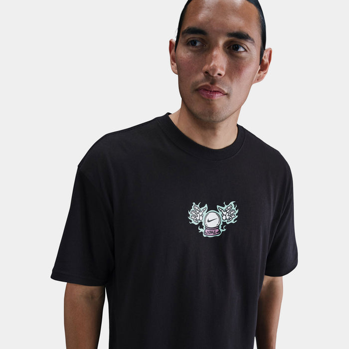 Max90 Halloween Mens Short Sleeve Shirt (Black/White)