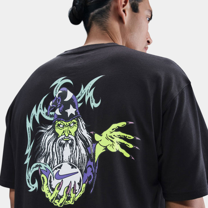 Max90 Halloween Mens Short Sleeve Shirt (Black/White)