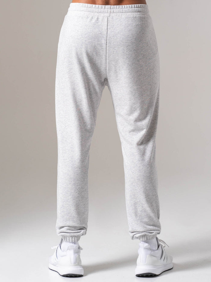 Men's Collegiate Track Pant - Snow Marl Clothing Ryderwear