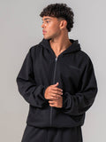 Mens Track Jacket - Black Clothing Ryderwear