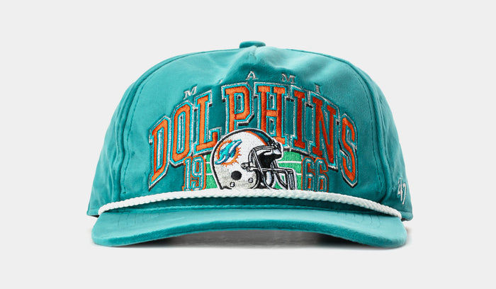Miami Dolphins Go Big Hitch Snapback Mens Hat (Teal/Orange)