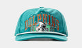 Miami Dolphins Go Big Hitch Snapback Mens Hat (Teal/Orange)