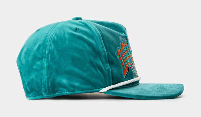 Miami Dolphins Go Big Hitch Snapback Mens Hat (Teal/Orange)