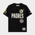 MLB San Diego Padres Original Mens Short Sleeve Shirt (Black/White)