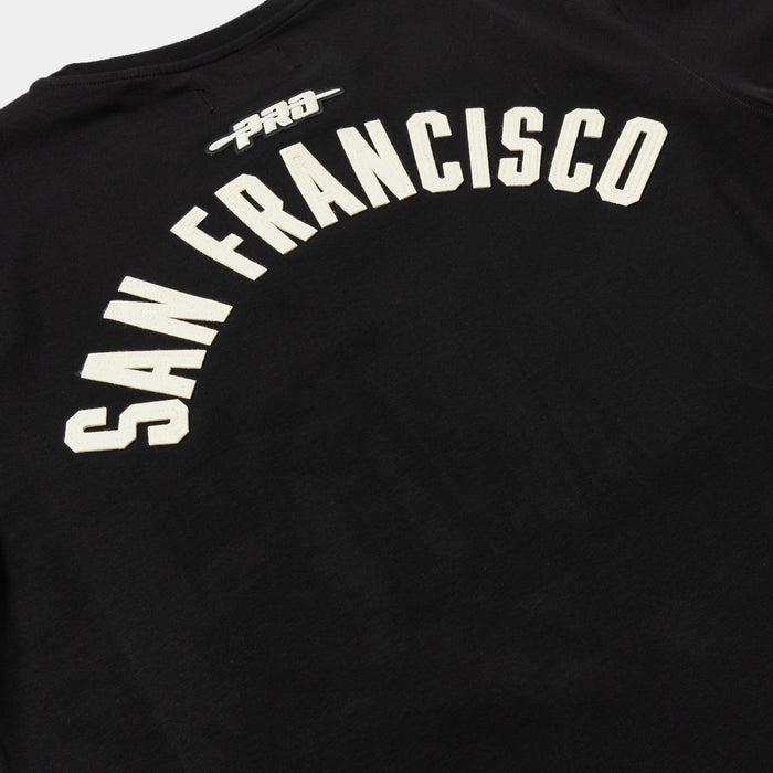 MLB San Francisco Giants Original Mens Short Sleeve Shirt (Black/White)